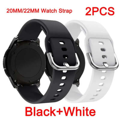 20mm 22mm Watch Strap For Amazfit Samsung Galaxy