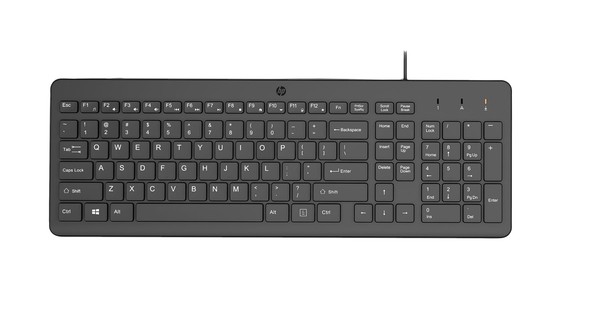 Tastaturen HP 150 Kabelgebunden USB-A Deutsch Schwa NEU-image