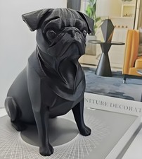 pug dog Silicone Mold   For Resin