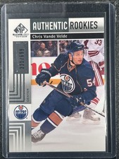 Vande Velde, Chris - 2011-12 SP Game Used - Authentic Rookies - 221/699