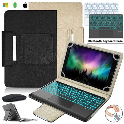 Beleuchtete Touchpad Tastatur für Samsung Galaxy Tab A11+ A9+ S11 S10 FE Hülle