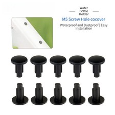 10 Stück Schwarz Gummi M5 Schraubenschutz Ab...