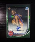 Chaz Lanier 2025-26 Bowman Chrome Autographs RC Auto #BCA-CL Pistons