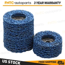 10 Pack  4" x 5/8" Clean & Strip Discs Paint and Rust Removing Wheels