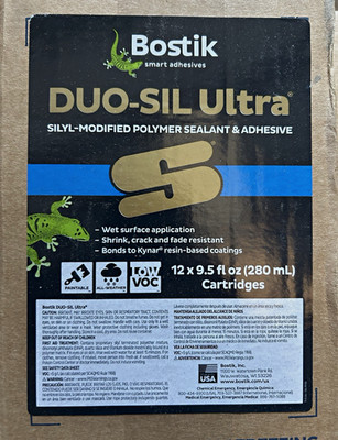 Bostik DUO-SIL Ultra Silyl-Modified Polymer Sealant & Adhesive White 12pk