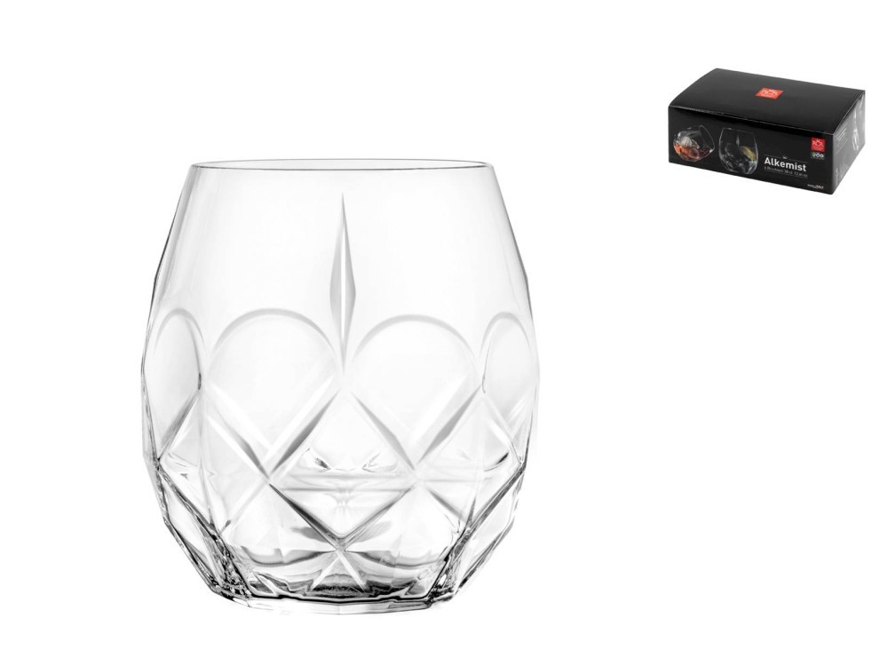 Set Rcr Alkemist 6 Glass Tumblers Cl 38
