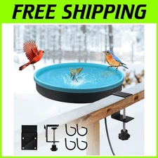 75W Heated Bird Bath with Thermostat