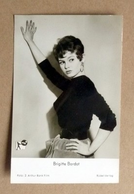 BRIGITTE BARDOT Rüdel-Verlag Schauspielerkarte/Fotokarte Postcard Nr. 2843 AK