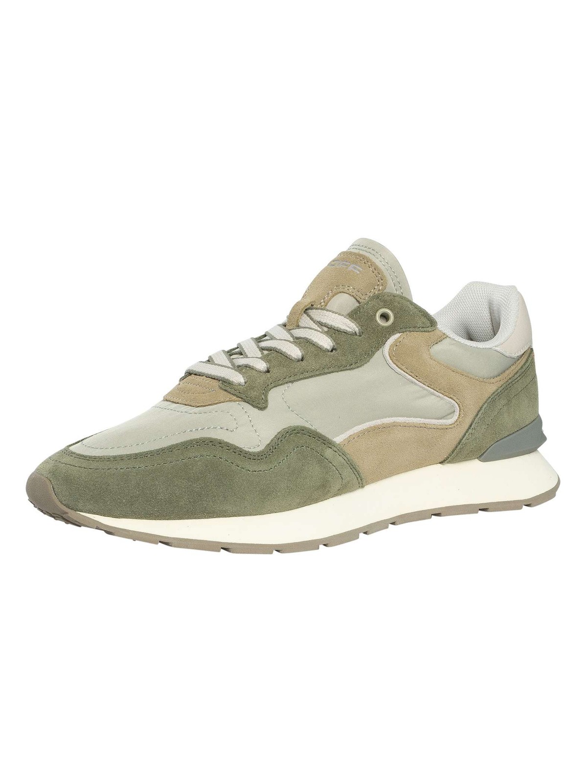 HOFF City Suede Trainers, Khaki - 9 UK