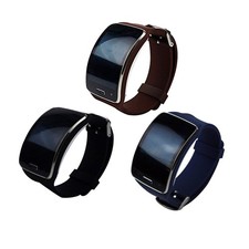 3Pack Straps Compatible with 3.0 x 0.4 x 0.1 inches, Black, Brown, Navyblue