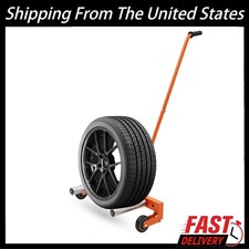 330lb Tire Wheel Dolly Adjustable Rolling Tire Dolly Tire Lift Moving Cart Dolly