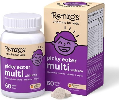 Auflösende Multivitamine mit Eisen für wählerische Esser - Vitamine für Kinder