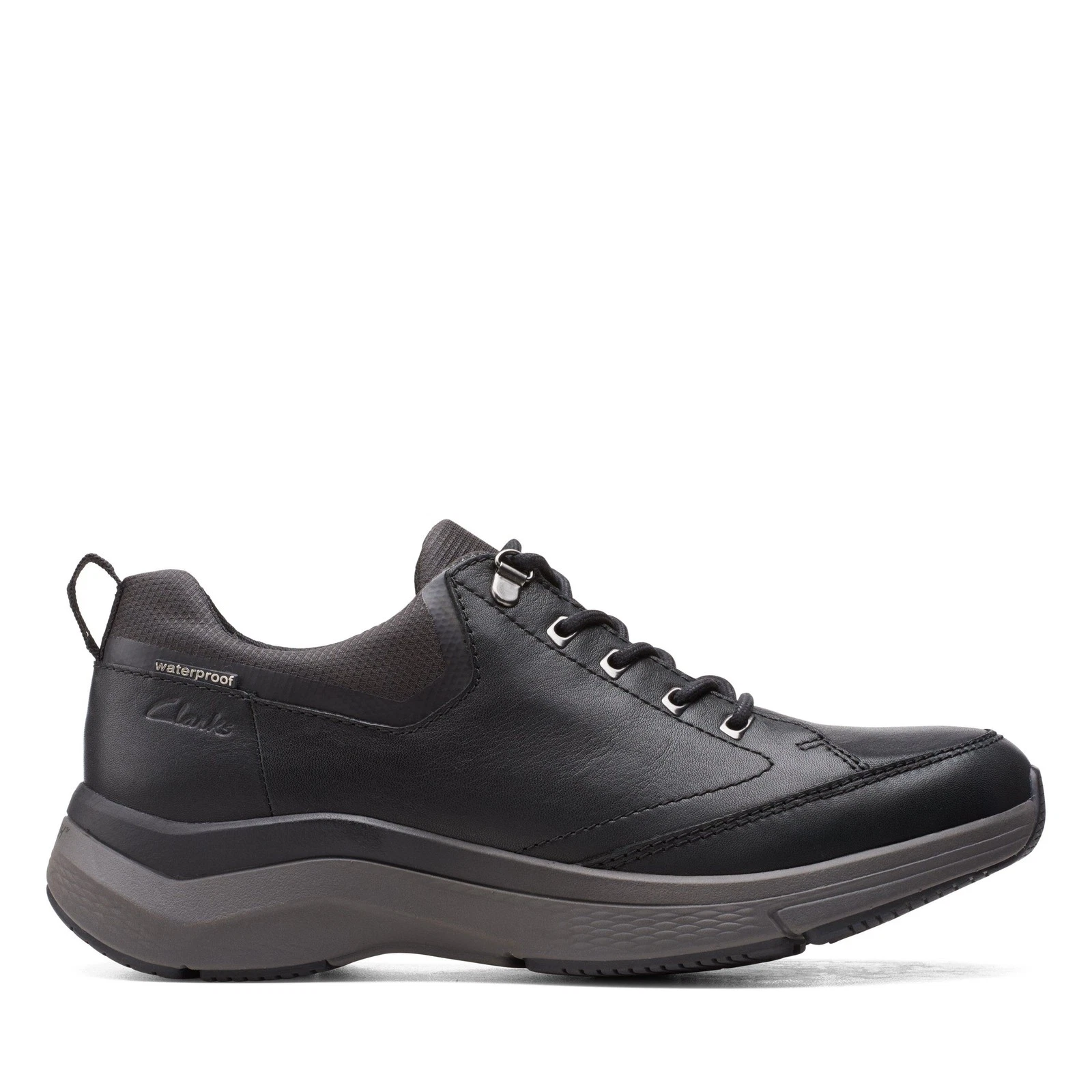 Clarks Mens Wave 2.0 Vibe Black Leather Active Sneakers Shoes
Opens in a new window or tab