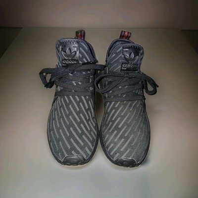 adidas NMD XR1 Black Geometric Low Top Men's Athletic Running Sneaker