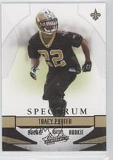 2008 Playoff Absolute Memorabilia Rookie Spectrum Black 55/100 Tracy Porter 0j0