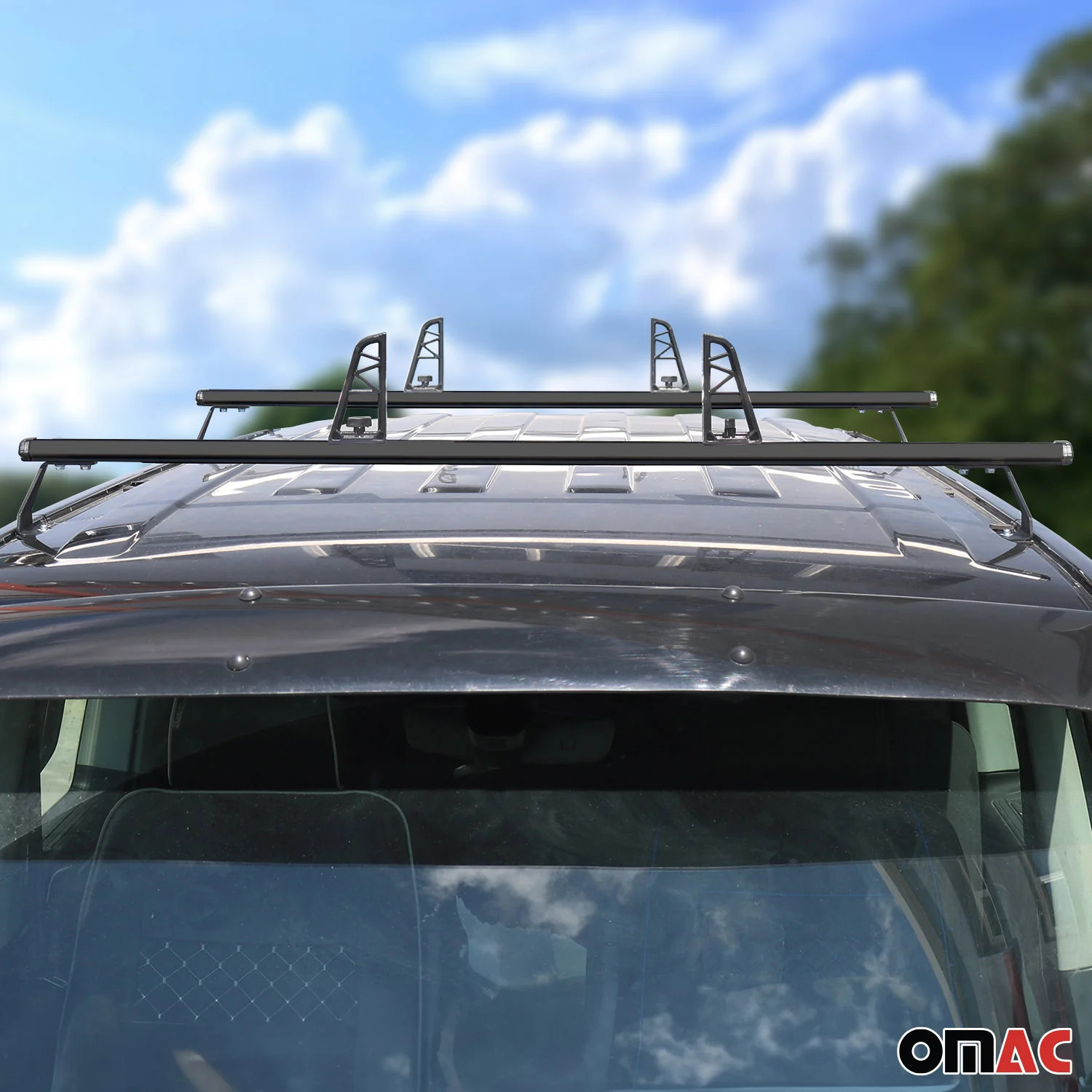 Barres de toit utilitaire VW Caddy 2003-2015 avec butées de charge