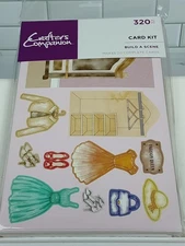 NEW Crafters Companion Build A Scene Card Kit Makes 20 Cards 20 Die Cut Sheets