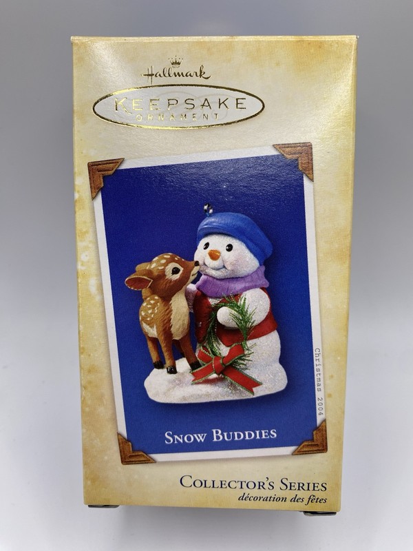 2004 Hallmark Keepsake “SNOW BUDDIES” Ornament Collectors Series #7- NEW- READ