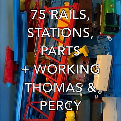 Lot 75 Thomas Tank Engine 1993-2002 Tomy Sodor Rail Parts Percy Thomas