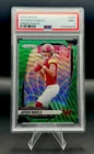 Panini Prizm Jayden Daniels #347 Green Wave Prizm Rookie PSA 9 Commanders 2024