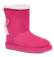 New KOOLABURRA BY UGG Nalie Short Winter Boots Big Girls Size 5 Youth Pink
