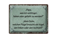 Blechschild Spruch 30X40 Cm Lieben Oder Geliebt Werden Deko Schild