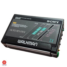 Sony Wm-501 Cassette Player Walkman White From Personal Collection