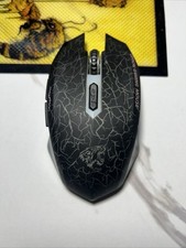 Wireless Optical Gaming Mouse Vegcoo Ergonomic Design , USB, Lightly Used