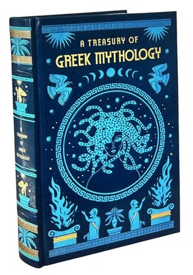 NEW-A Treasury of Greek Mythology Bonded Leather Collectible Ed. by H.A. Guerber