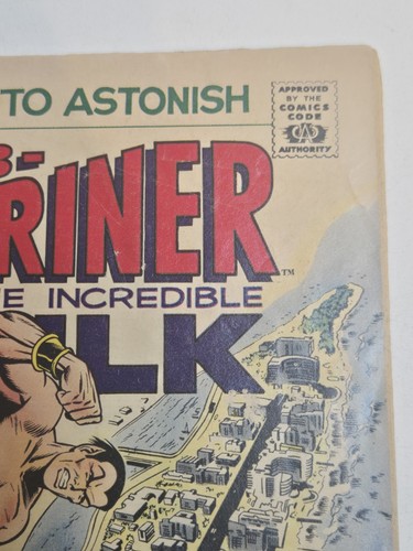 1968 Marvel Comics Tales to Astonish #100 Hulk & Sub-Mariner Stan Lee Severin - Bild 3 von 21