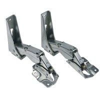 Easypart Passend FüR 10028526 Hotpoint 2X TüRscharnier Set KüHlschrank Wie