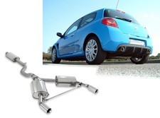 Milltek Duplex Sportauspuffanlage Renault Clio 3 2.0l 16V Sport je 76mm rund