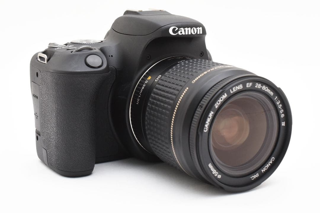Canon EOS Kiss X9 DSLR Camera with Canon EF 28-80mm Lens Set