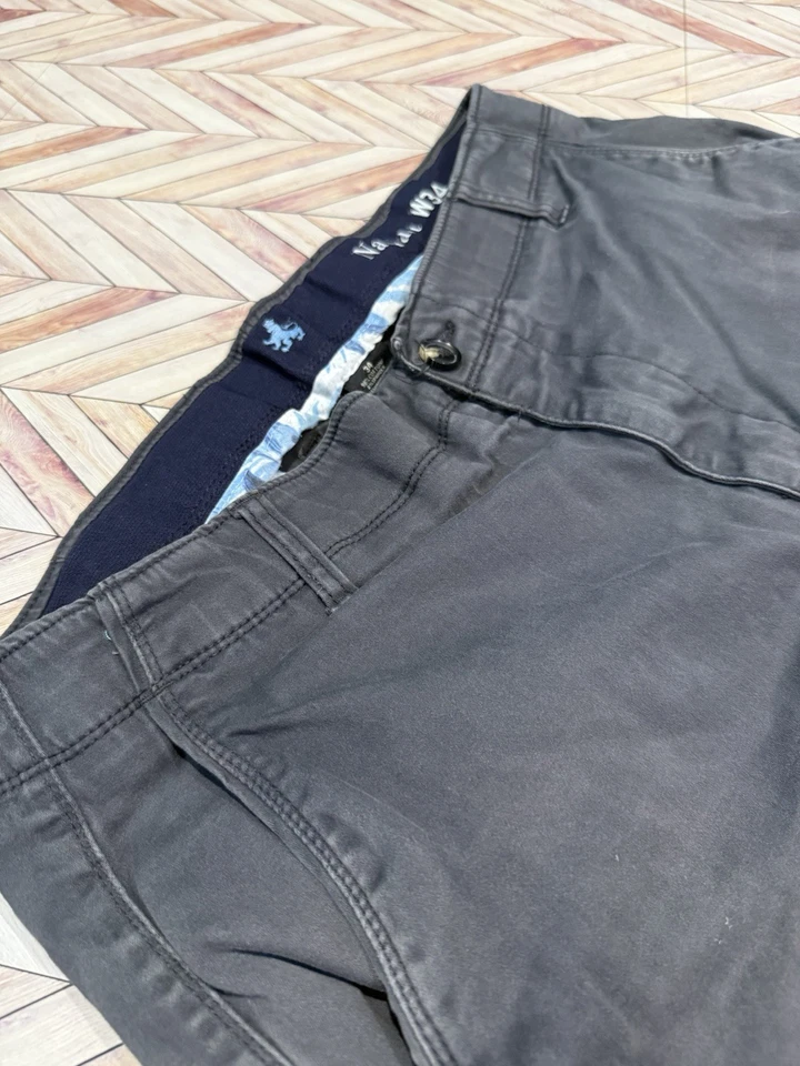 Vestido informal de golf Nat Nast gris para hombre 34 Foto 3 de 4