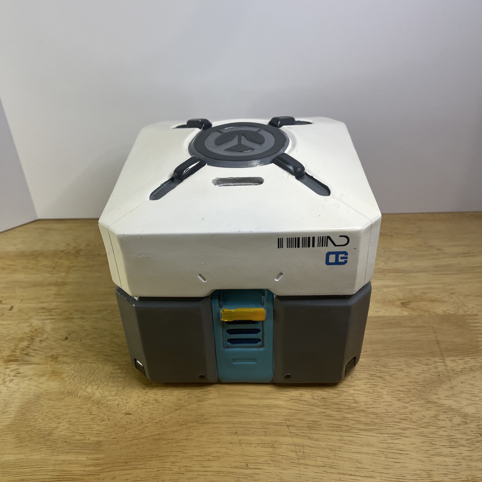 Overwatch Loot Box Coin Bank - 2017 Blizzard Surreal Entertainment-6.5" Tall #ML