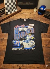 VINTAGE RUSTY WALLACE 2 MILLER LITE NASCAR TEE - MINT CONDITION 