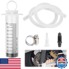 Sixzoo Motorcycle Brake Bleeder Kit Hydraulic Disc Brake Bleeding Kit 100Ml