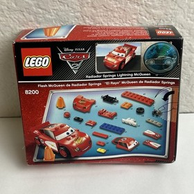LEGO 8200 Radiator Springs Lightning McQueen READ Sealed, Retired, Rare (e4)