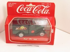 SOLIDO COCA COLA 1936 FORD V8 PICK UP 1/43 SCALE DIE CAST PREOWNED FREE SHIP