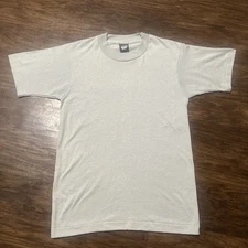 Screen Stars Best Blank Shirt Grey Vintage Made In USA NWOT