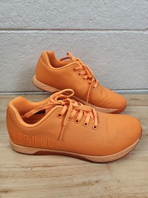 Nobull Unisex Trainers Orange Running Shoes Sneakers Size M 9 W 10.5