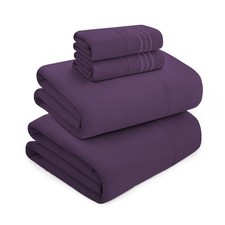 Luxury Queen 4-Piece Sheet Set - 1800 Premium Hotel Quality - Easy-Fit, Wrink...