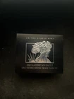 2025 W Silver American Eagle Laser Engraved  One Ounce  Proof Coin W/OGP