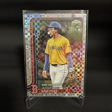 Topps 2025 Topps Chrome Marcelo Mayer Rookie Boston Red Sox #USC117