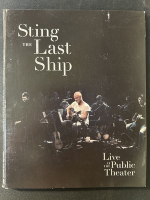 Sting : The Last Ship - Live At The Public Theater (DVD) VERY GOOD CONDITION