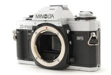 Rare  Almost MINT MINOLTA X-700 Silver 35mm SLR Film Camera Body From JAPAN