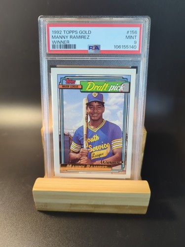 1992 Topps GOLD Winner 🪙 Manny Ramirez #156 (RC) 🔥PSA 9 - Picture 6 of 7