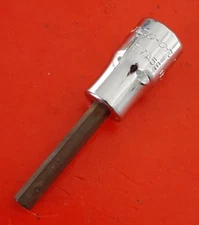 Snap-on Tools USA 1/4" Drive 5/32" Hex Bit Driver Socket TMA5E Laser Engraved
