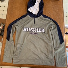 GEN2 UConn Huskies Hoodie Youth L Embroidered Sweatshirt University Conneticut