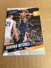 2017 Prestige DONOVAN MITCHELL RC ROOKIE #163 Utah Jazz Basketball Card (f5). rookie card picture